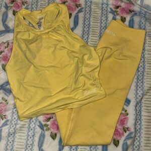 Alphalete Yellow Women's Intimates Set